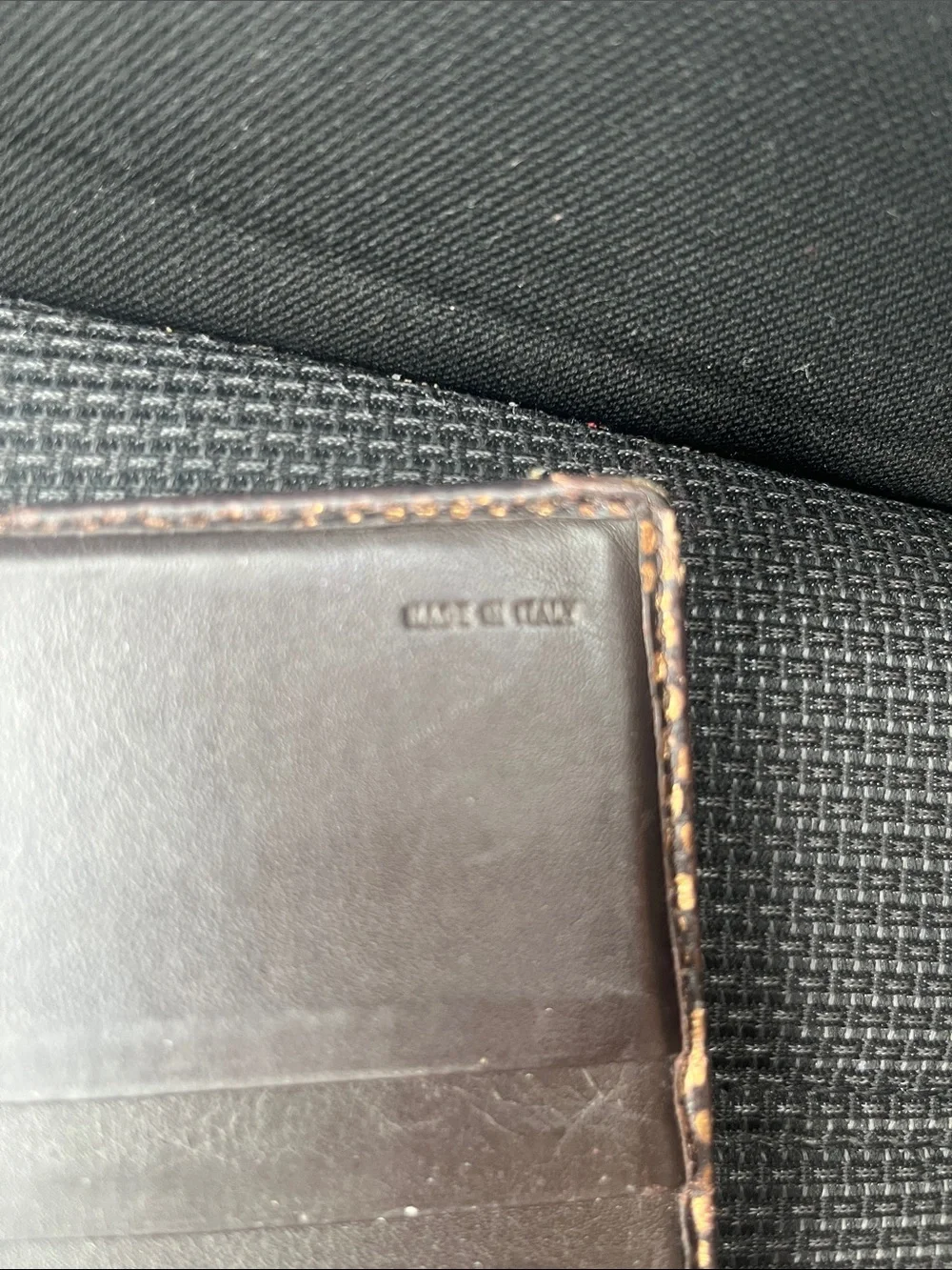 AUTHENTIC Fendi Brown and Gold FF Monogram Continental Wallet